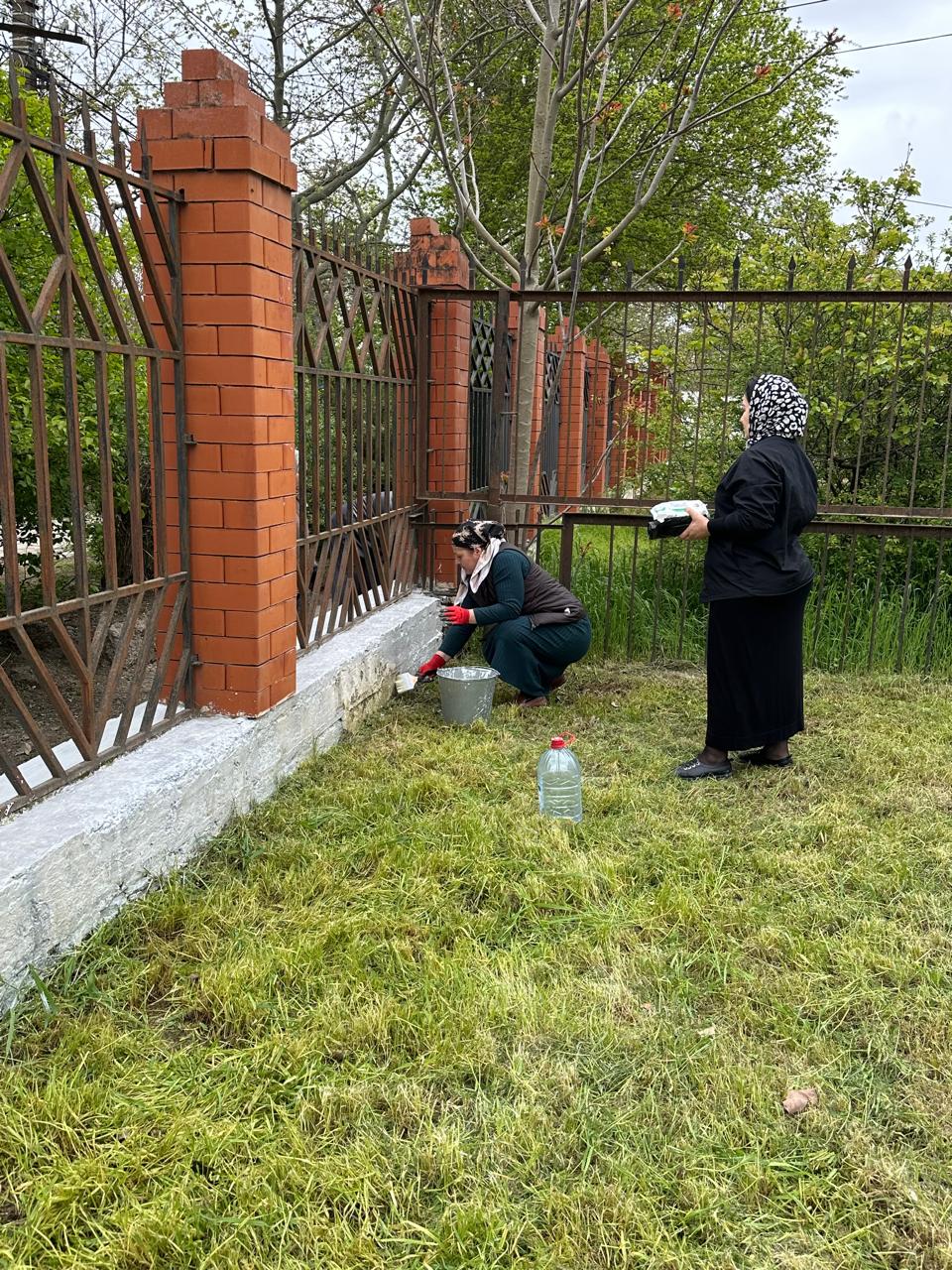 Субботник в центре